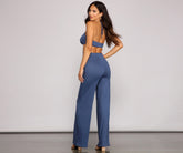 Level Up – Strick-Overall mit Cut-outs